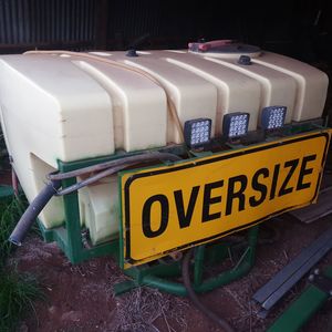 John Deere 8R front tank