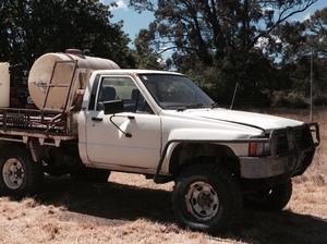 Ute and spray unit