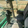 2004 John Deere 9660 STS Rice Spec 4WD Header with 25ft Draper Front & Trailer