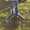 John Berends Hydraulic Down Pressure Post Hole Digger 3 Point Linkage