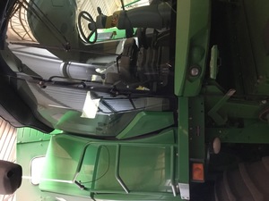John Deere S660 with or without 630D platform and trailer.