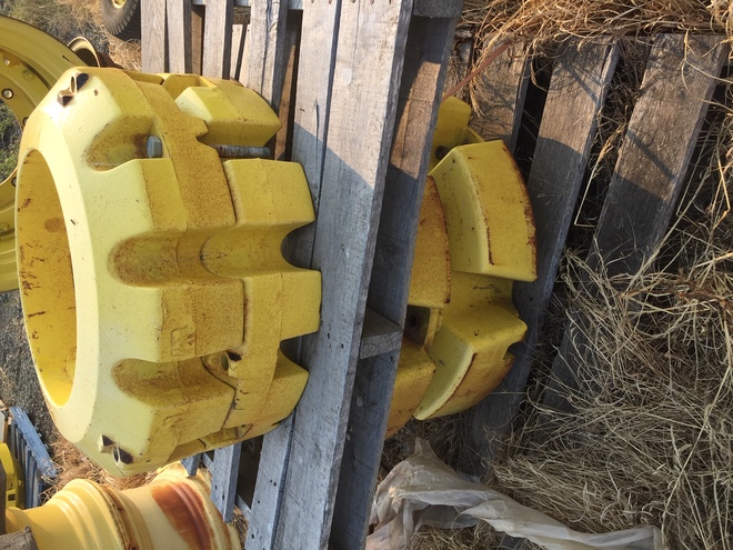 JOHN DEERE REAR WHEEL WEIGHTS