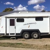 18ft CARIA Toyhauler. 1400kg payload. 4 Berth. Kids outgrown.