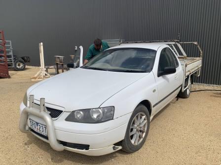 Under Auction (A126) - 2003, Ford Falcon Ute SE Utility  (Tooborac)