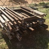 Under Auction - (A132) - Railway Iron Strainer Posts 