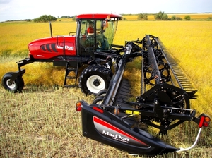 Macdon M155 Windrower with 35 ft head