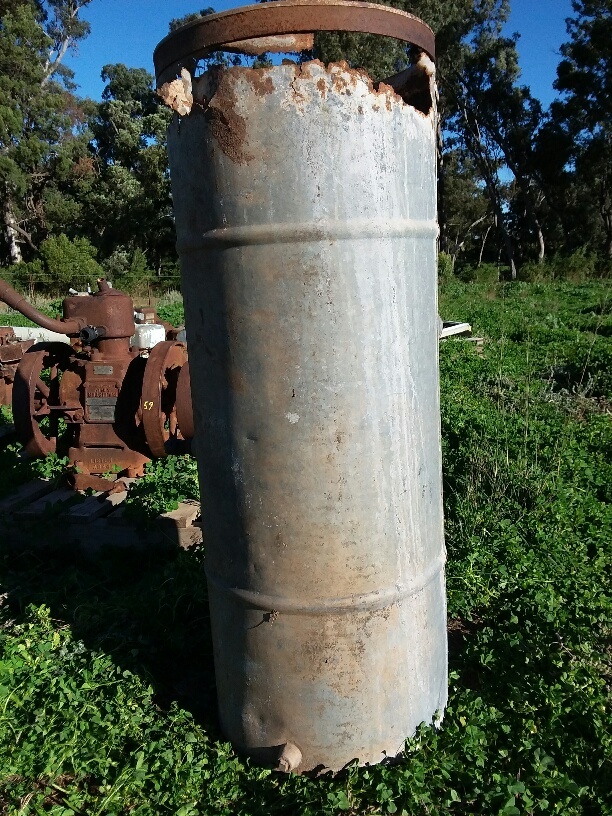Under Auction - Water Tank for Old Motor - 2% + GST Buyers Premium On All Lots 