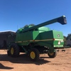 John Deere 9600 Header & 936R Front with Trailer