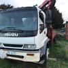 Isuzu FVR 950 Turbo Tray Top Crane Truck .