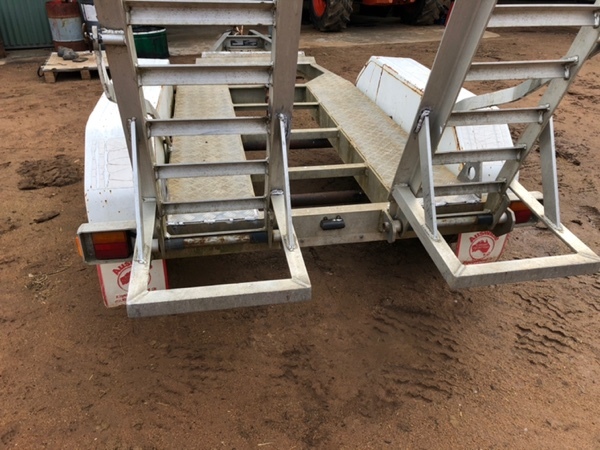 2007 Aluminium Tandem Plant Trailer