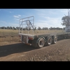 1999 Barker 44ft Tri-Axle Flat Top Traler