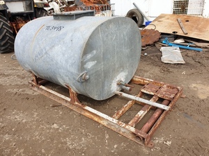 Galvanised Tank on Skid