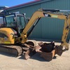 CAT 304CCR STEEL TRACK EXCAVATOR 