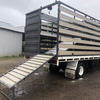 ISUZU 1999, 550 LONG, TIP TRAY & STOCK CRATE