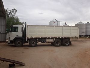 2002 Volvo FM9 Twin Steer Truck with Tipping Body