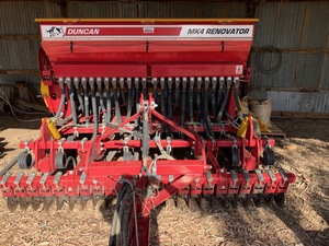 Duncan MK 4 Renovator Seed Drill 