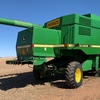 John Deere 9600 Header with JD 930 Flex Front + Trailer