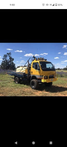 WANTED 4x4 Spray Truck 24m 2000L Isuzu or Mitsubishi