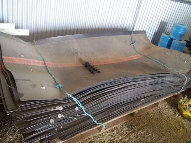 80 hay caps with screws