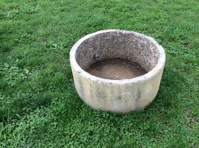 2 x Concrete Troughs