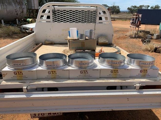 Under Auction - Under Auction (A132) - Grain Sieves 