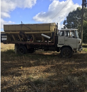Cole Grouper with Hino Tipper Truck