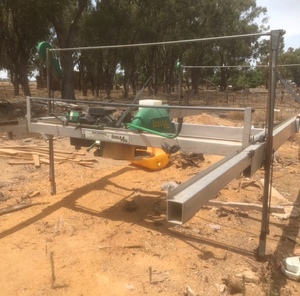 Lucas portable timber mill