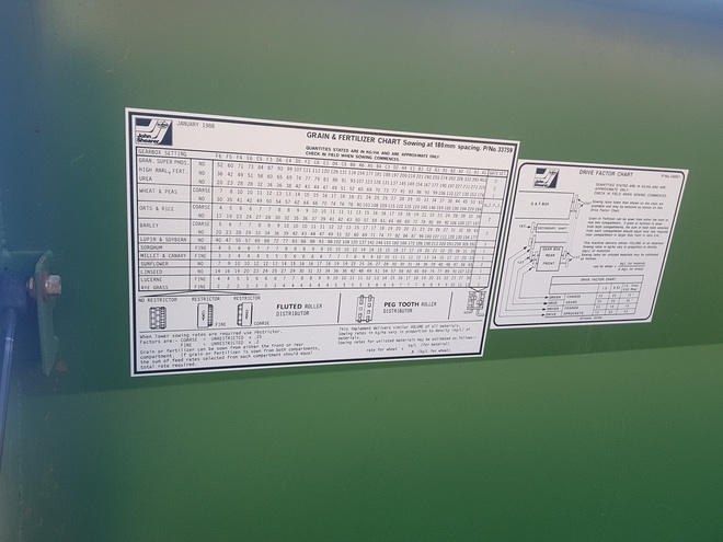 John Shearer 10 Row Disc Seed Drill 3pl