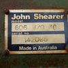 John Shearer 606 36 plate offset disc plough near new discs