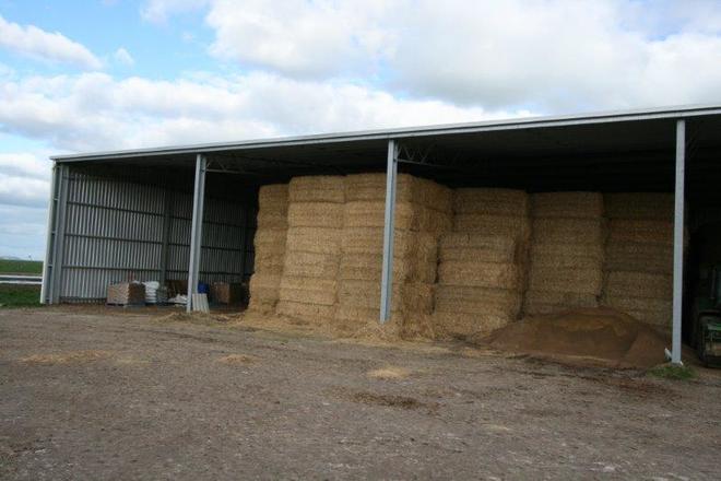 Australian Made Structural Steel Hay Sheds for Sale.