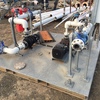 PUMP- twin 3 phase on skid
