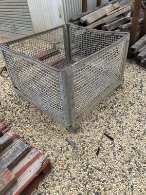 Under Auction (A126) - Steel Mesh Cage  (Seymour)