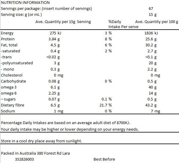 White Chia Seed for Sale