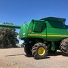 2004 John Deere 9760 STS Rice 4WD with 925D Draper Front