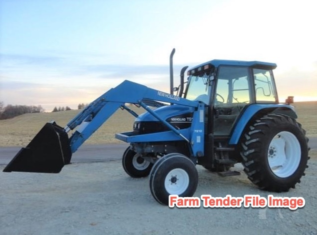 New Holland / Ford TS 100 Tractor  with FEL 