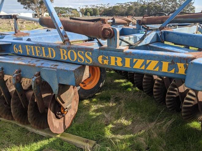 Grizzly Field Boss 64 Plate