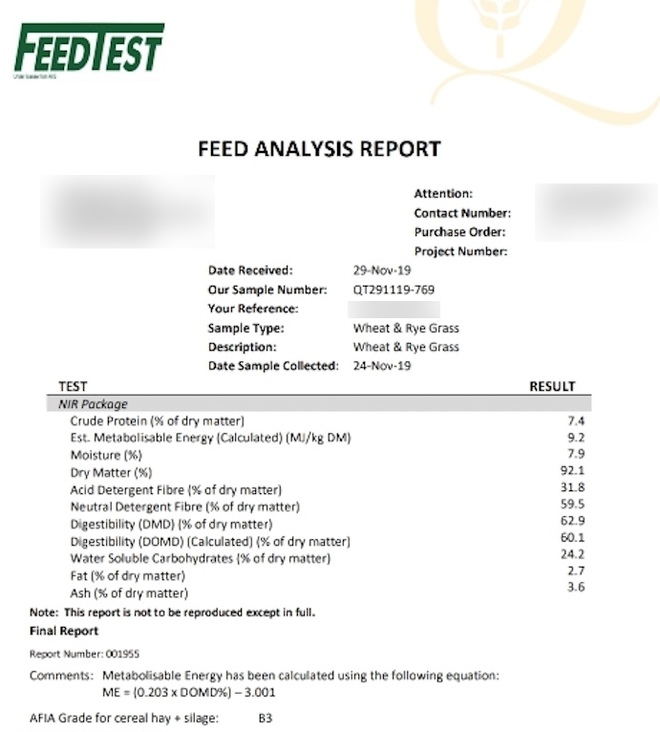 75mt Wheaten Rye Hay 620kg 8x4x3 Bales