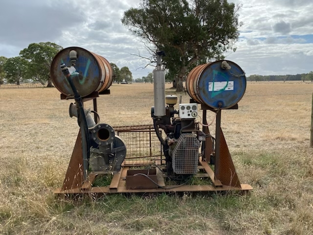Ruston and Hornsby Flood Pump