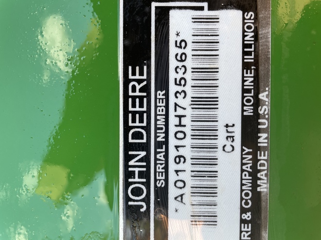 John Deere 1910 12000 Litre Triple Bin Aircart