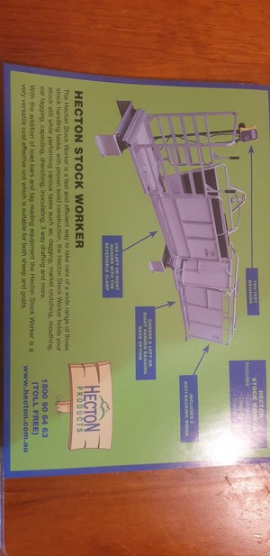 New Hecton Stock Worker - 2% Buyers Premium On All Lots