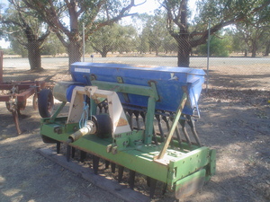 Celli Power Harrow with Fiona seed box