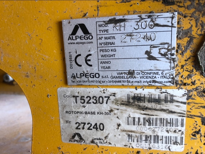  Alpego Pegoraro  with  Taege seed box 