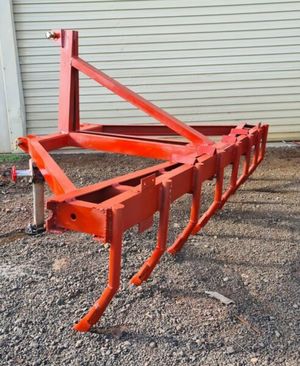 Tractor Plough 8ft (2.4m) 8-Tyne