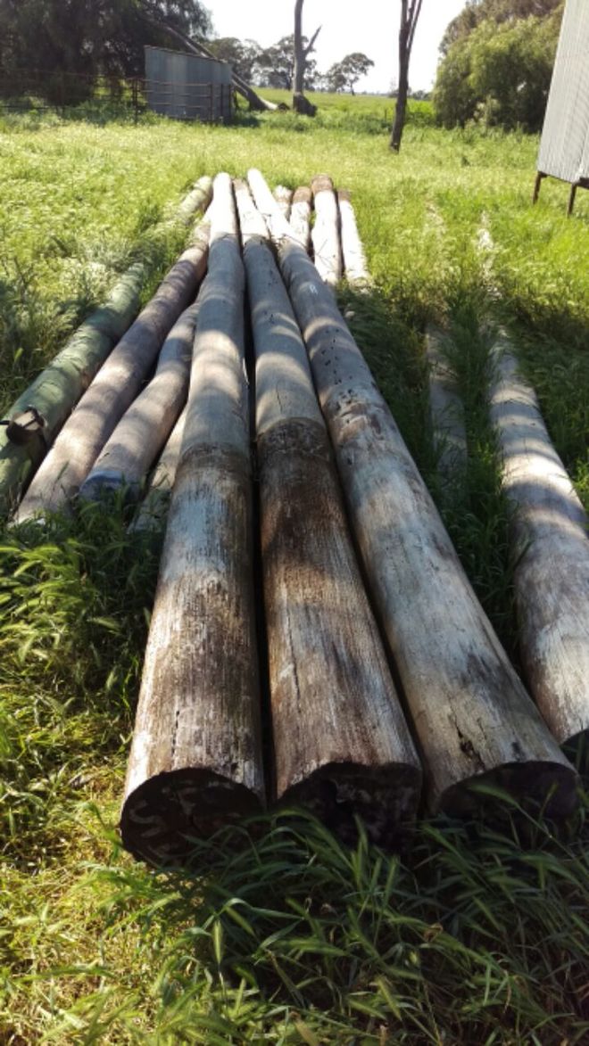 Second hand power poles