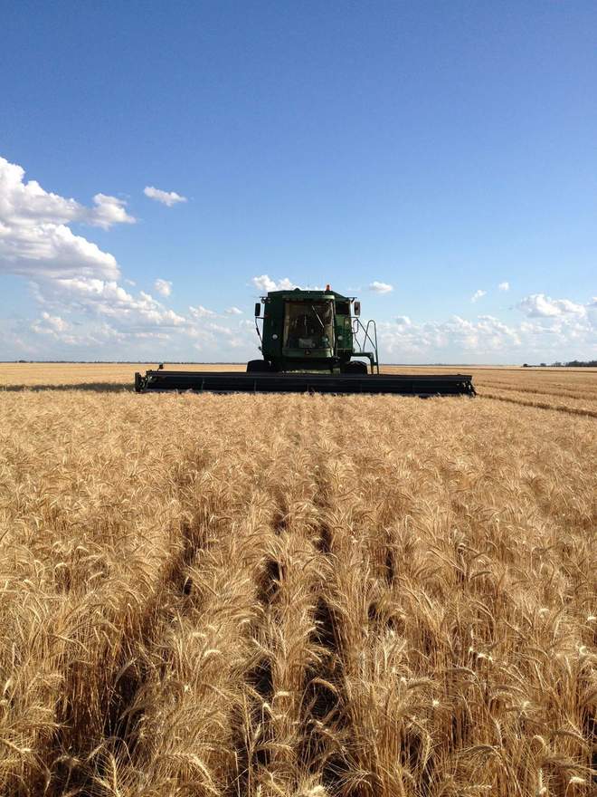John Deere 9500 header