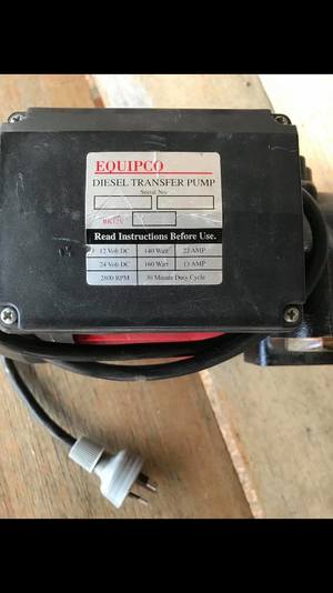 Pair of Diesel Transfer pumps