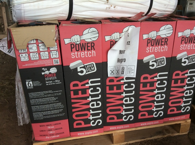 20 Rolls of Power Stretch Silage Wrap