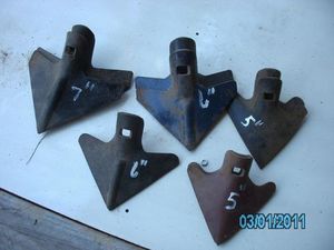 Under Auction - Cultivator Combine Points Bolt on- 2% Buyers Premium on all Lots