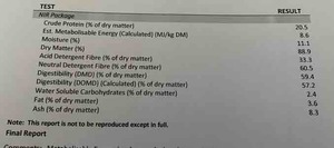 Vetch Hay 8x4x3 Paddock Stacked Sold with No Tops!