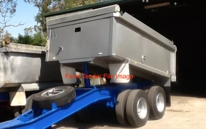 Bogie Axle Pig Trailer for Grain